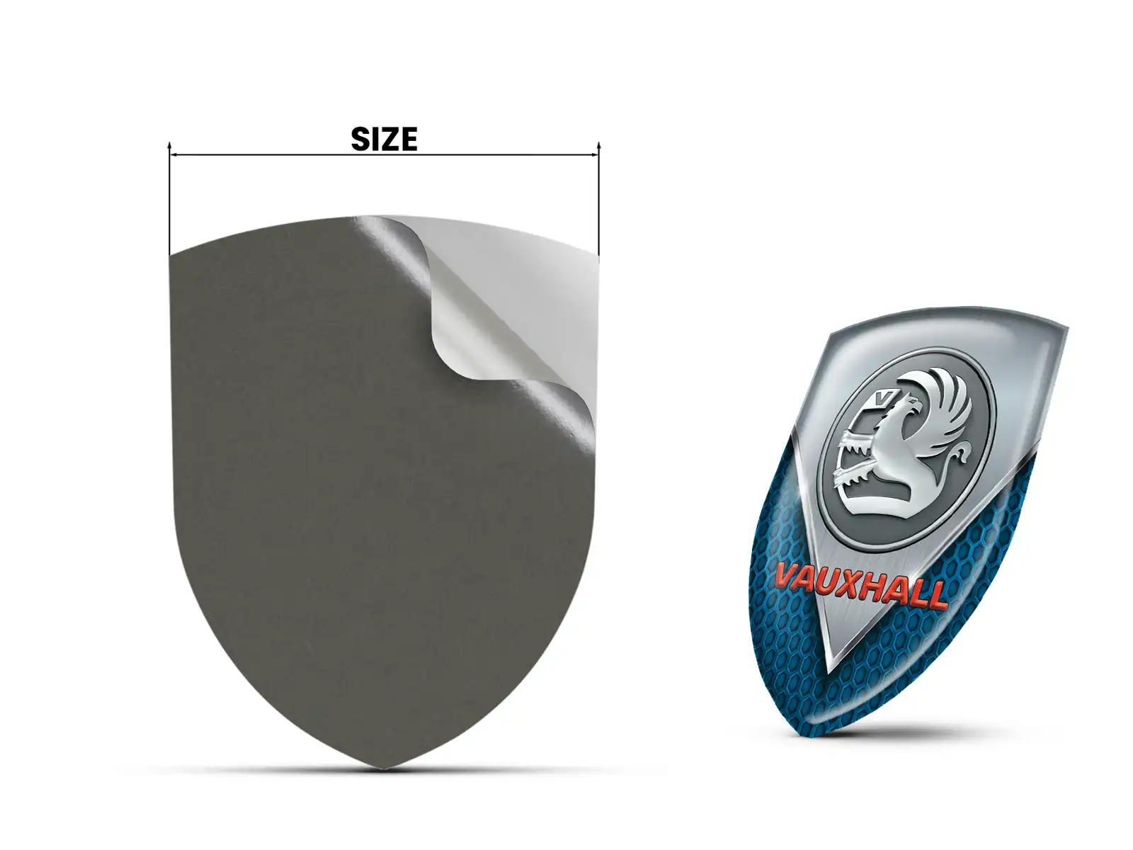 Vauxhall Loghi Marchi Auto Stile Standard Personalizzabile